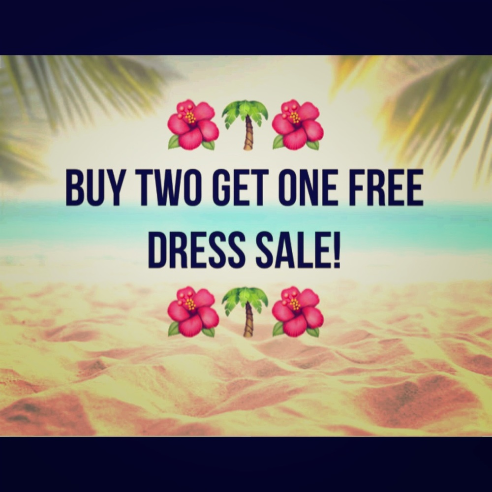 All Dresses with the 🌴🌺 Emoji are eligible!!
